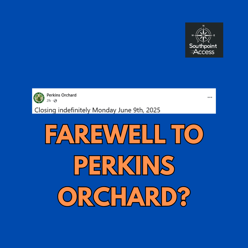 Perkins Orchard Closing – For Now