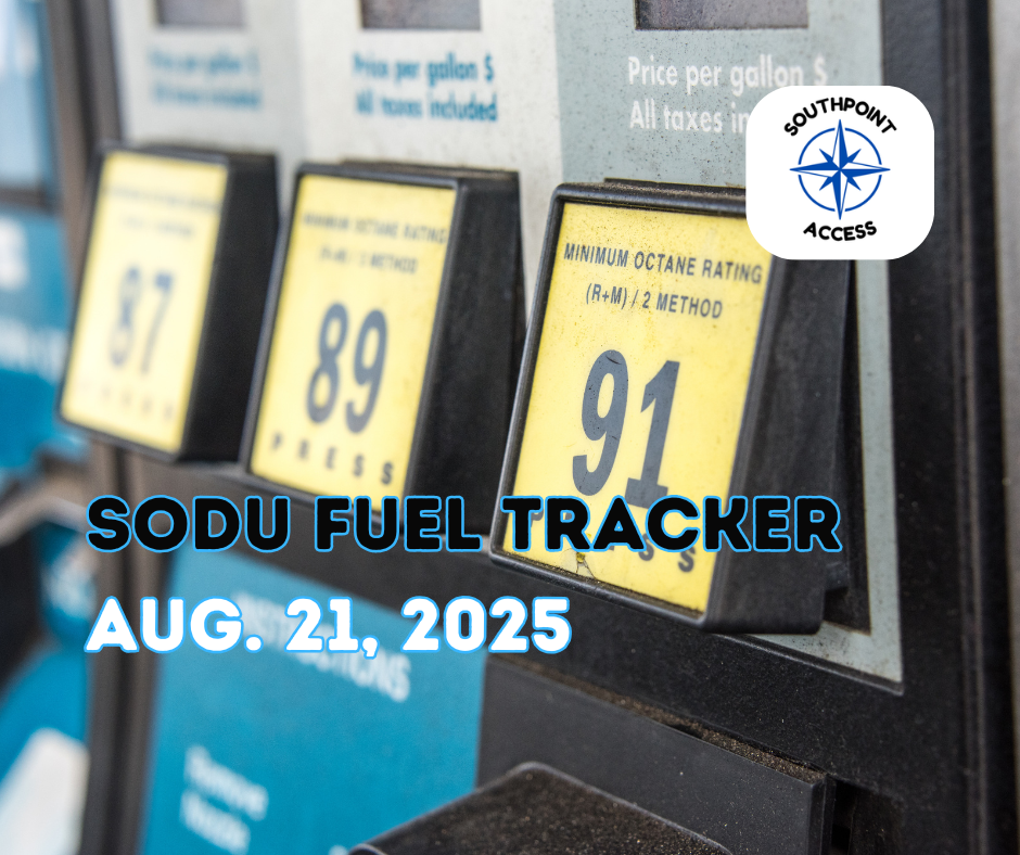 [SoDu Fuel Tracker] Aug. 21, 2025
